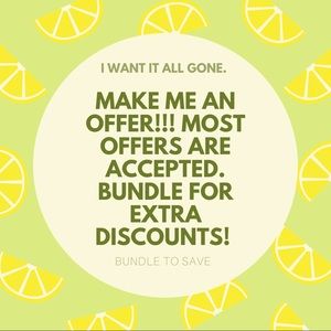 💕💕💕MAKE ME AN OFFER AND BUNDLE UP TO SAVE